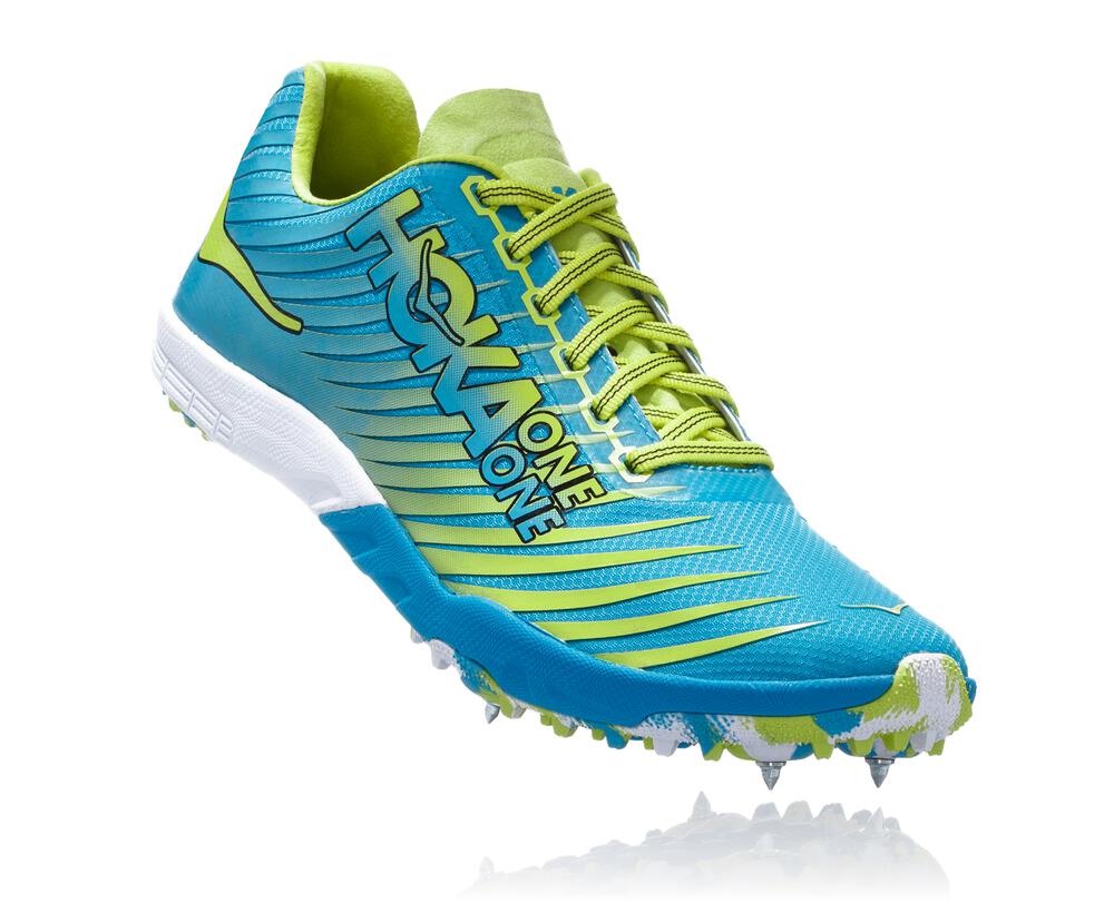 Hoka One One Evo Xc Moški Spikes Modra / Rumena SI-279510I